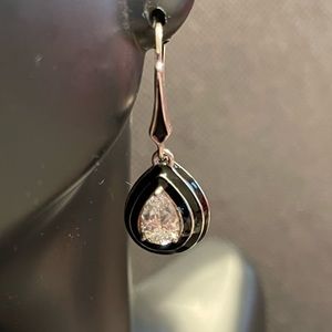 Kyanite and Zircon Earrings